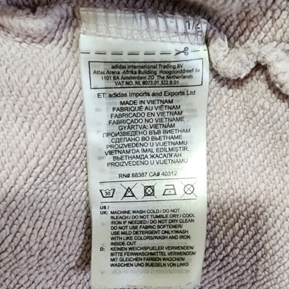3/$25 Adidas Pullover Sweatshirt - Small - Picture 6 of 7